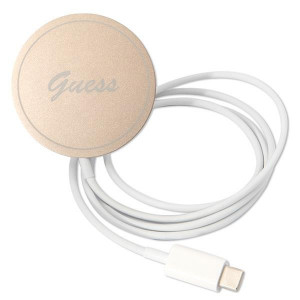 Оригинален комплект GUESS 4G Print (гръб + зарядно) MagSafe GUBPP14MH4EACSK - iPhone 14 Plus черен - Img 8