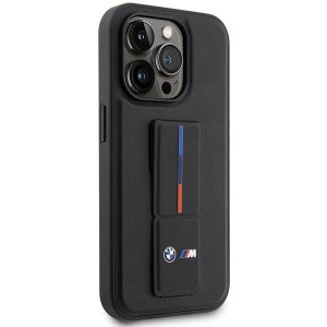Оригинален твърд гръб BMW Grip Hot Stamp BMHCP14X22GSLK - iPhone 14 Pro Max черен - Img 4