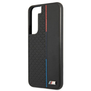 Оригинален твърд гръб BMW M Collection Triangles BMHCS22STRTBK - Samsung Galaxy S22 черен - Img 6