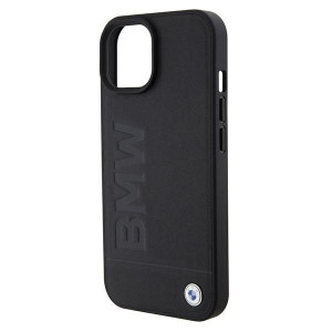 Оригинален твърд гръб BMW Signature Logo Imprint MagSafe BMHMP15SSLLBK - iPhone 15 черен - Img 6