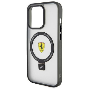 Оригинален твърд гръб FERRARI Ring Stand 2023 FEHMP15LUSCAH - iPhone 15 Pro прозрачен - Img 6