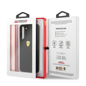 Оригинален твърд гръб FERRARI Silicone FESSIHCS21FBK - Samsung Galaxy S21 FE 5G черен - Img 8