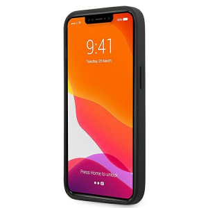 Оригинален твърд гръб FERRARI Track Carbon Stripe FESAXHCP13SRE - iPhone 13 mini червен - Img 5