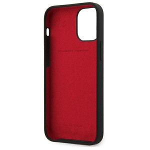 Оригинален твърд гръб FERRARI Track Silicone FESSIHCP12SBK - iPhone 12 mini черен - Img 7