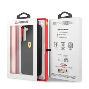 Оригинален твърд гръб FERRARI Track Silicone FESSIHCS22MBK - Samsung Galaxy S22+ черен - Img 8