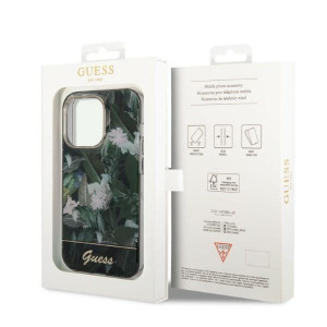 Оригинален твърд гръб GUESS Jungle GUHCP14LHGJGHA - iPhone 14 Pro зелен - Img 8