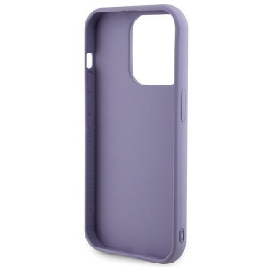 Оригинален твърд гръб GUESS Sequin Script Metal - iPhone 15 Pro лилав - Img 7
