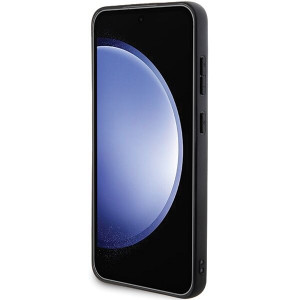 Оригинален твърд гръб KARL LAGERFELD Saffiano Karl & Choupette Metal Pin KLHCS24MPSAKCMPK - Samsung Galaxy S24+ S926 hardcase черен - Img 5