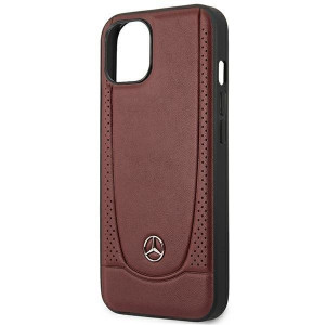 Оригинален твърд гръб MERCEDES Leather Urban MEHCP14MARMRE - iPhone 14 Plus червен - Img 6