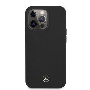Оригинален твърд гръб MERCEDES Silicone MagSafe MEHMP13XSILBK - iPhone 13 Pro Max черен - Img 4