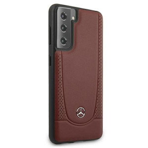 Оригинален твърд гръб MERCEDES Urban MEHCS21MARMRE - Samsung Galaxy S21+ 5G червен - Img 4
