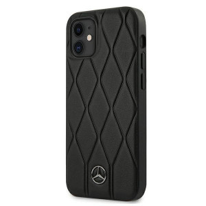 Оригинален твърд гръб MERCEDES Wave MEHCP12SMULBK - iPhone 12 mini черен - Img 2