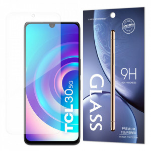 Плосък закален стъклен протектор 9H WOZINSKY - TCL 30 5G - Img 1
