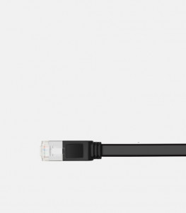 Плосък интернет кабел UGREEN RJ45 cat.6 UTP 1000Mb/s 0.5m черен (50183) - Img 10