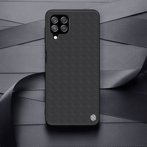 Подсилен гръб с гел рамка NILLKIN Textured - Samsung Galaxy A22 черен - Img 14