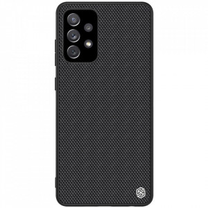 Подсилен гръб с гел рамка NILLKIN Textured - Samsung Galaxy A72 черен - Img 1