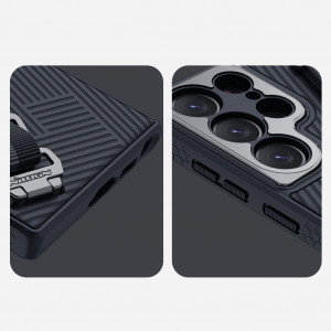 Подсилен гръб с каишка за китка Nillkin Strap - Samsung Galaxy S23 Ultra син - Img 10