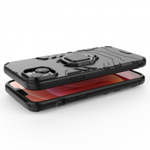 Подсилен гръб с магнитна стойка Ring Armor - iPhone 14 Pro Max черен - Img 4