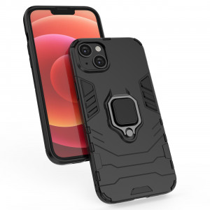 Подсилен гръб с магнитна стойка Ring Armor - iPhone 14 Pro Max черен - Img 9