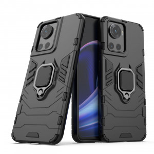 Подсилен гръб с магнитна стойка Ring Armor - OnePlus Ace черен - Img 1