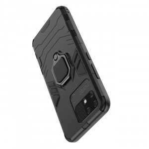 Подсилен гръб с магнитна стойка Ring Armor - Realme narzo 50A черен - Img 7