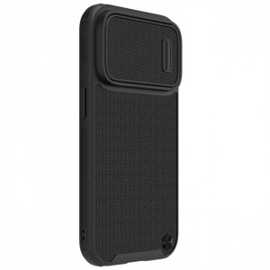 Подсилен гръб с подвижно покритие за камерата NILLKIN Textured S MagSafe - iPhone 14 Pro черен - Img 3