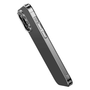 Подсилен гръб BASEUS Corning Case и стъклен протектор - iPhone 14 Pro прозрачен - Img 4