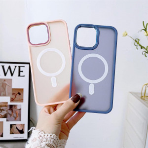 Подсилен гръб Color Matte MagSafe - iPhone 14 Plus черен - Img 6