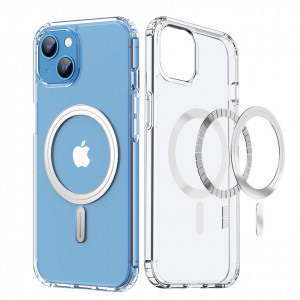 Подсилен гръб DUX DUCIS Clin MagSafe - iPhone 14 Plus прозрачен - Img 2
