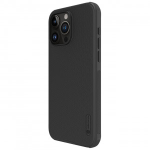 Подсилен гръб NILLKIN Super Frosted Shield Pro - iPhone 15 Pro Max черен - Img 3