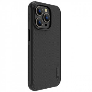 Подсилен гръб NILLKIN Super Frosted Shield Pro MagSafe - iPhone 14 Pro Max черен - Img 3