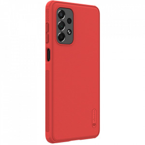 Подсилен гръб NILLKIN Super Frosted Shield Pro - Samsung Galaxy A73 5G червен - Img 4
