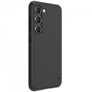 Подсилен гръб NILLKIN Super Frosted Shield Pro - Samsung Galaxy S23 черен - Img 3