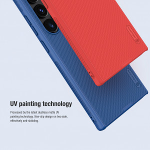 Подсилен гръб NILLKIN Super Frosted Shield Pro - Samsung Galaxy S24 Ultra червен - Img 10