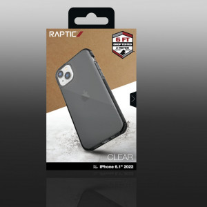 Подсилен гръб Raptic X-Doria Clear - iPhone 14 сив - Img 3