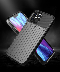 Подсилен гръб Thunder - iPhone 12 / 12 Pro син - Img 2