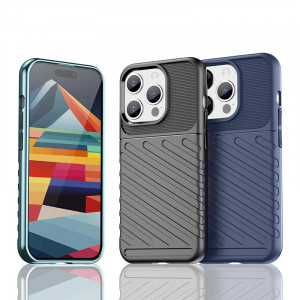 Подсилен гръб Thunder - iPhone 15 Pro син - Img 6
