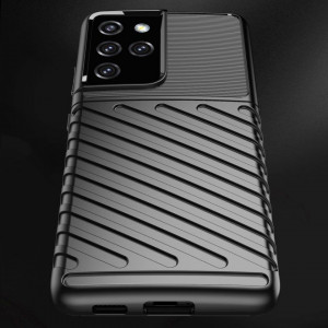 Подсилен гръб Thunder - Samsung Galaxy S22 Ultra черен - Img 6
