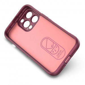Подсилен гъвкав гръб Magic Shield - iPhone 13 Pro Max червен - Img 2