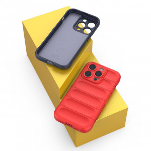 Подсилен гъвкав гръб Magic Shield - iPhone 14 Pro бордо - Img 16