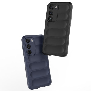 Подсилен гъвкав гръб Magic Shield - Samsung Galaxy S23+ син - Img 14