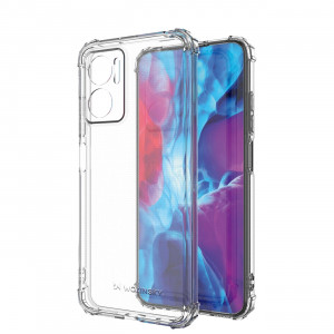 Подсилен силиконов гръб WOZINSKY Anti Shock Military Grade - Xiaomi Redmi 10 / 10 2022 / Note 11 4G прозрачен - Img 3