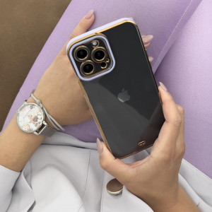 Прозрачен гръб с гел рамка Fashion - iPhone 12 Pro червен - Img 4