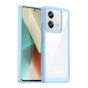 Прозрачен гръб с гел рамка Outer Space - Xiaomi Redmi Note 13 Pro 5G син - Img 1