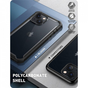 Прозрачен калъф 360° с черна рамка SUPCASE Iblsn Ares - iPhone 14 Plus - Img 6