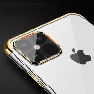 Прозрачен силиконов гръб с цветен кант Clear Color - Xiaomi Mi 11 черен - Img 6