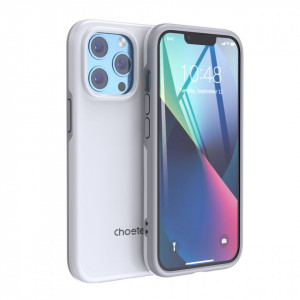 Противоударен гръб CHOETECH MFM Anti-drop MagSafe - iPhone 13 Pro бял - Img 5