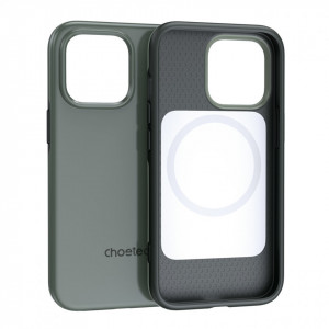 Противоударен гръб CHOETECH MFM Anti-drop MagSafe - iPhone 13 Pro Max зелен - Img 2