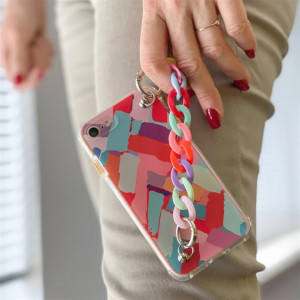 Силиконов гръб с верига Color Chain - Xiaomi Redmi Note 10 Pro дизайн 2 - Img 3
