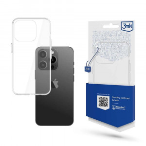 Силиконов гръб 3mk Armor - iPhone 15 Pro прозрачен